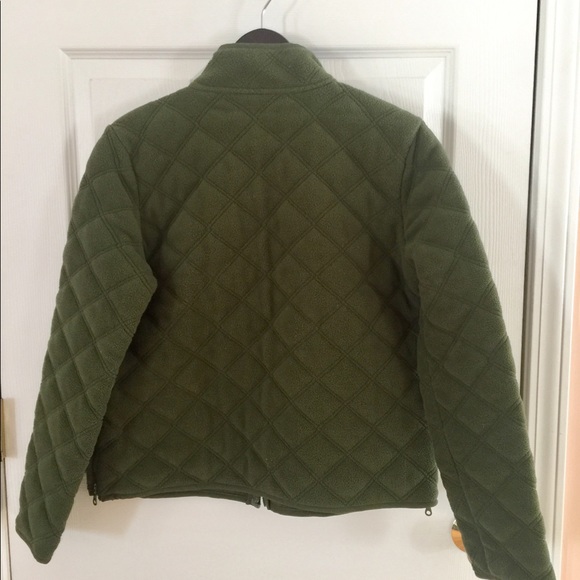 Charter Club Quilted Fleece Jacket-Medium - Picture 2 of 12